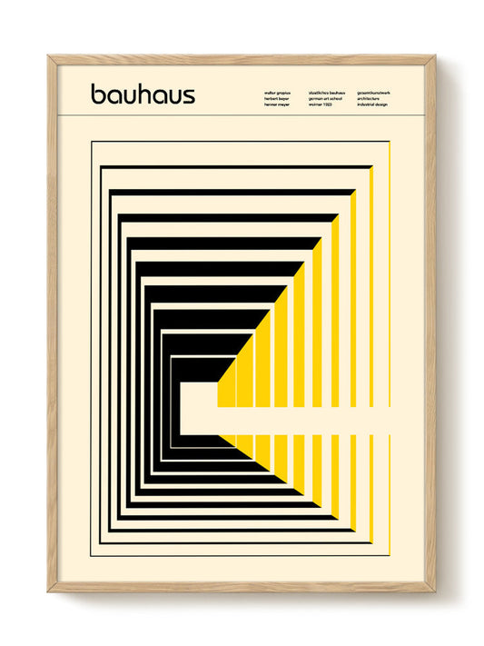 Bauhaus exhibition - Dynamics (50x70 cm)