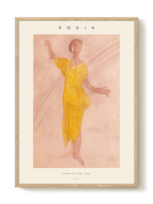 Auguste Rodin - Femmes en robe (50x70 cm)